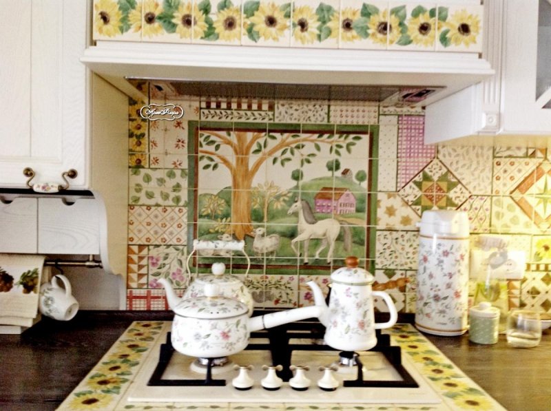 Kitchen with Provence style