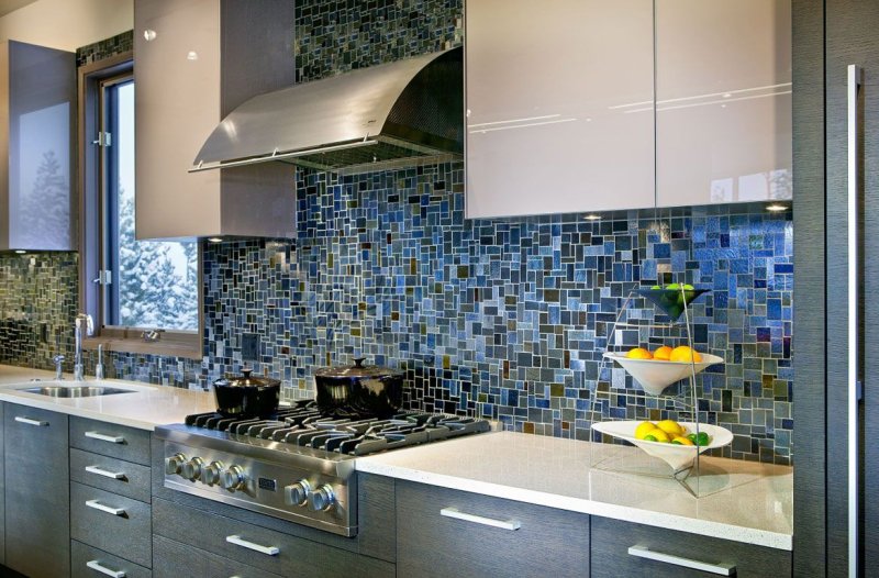 Backsplash mosaic