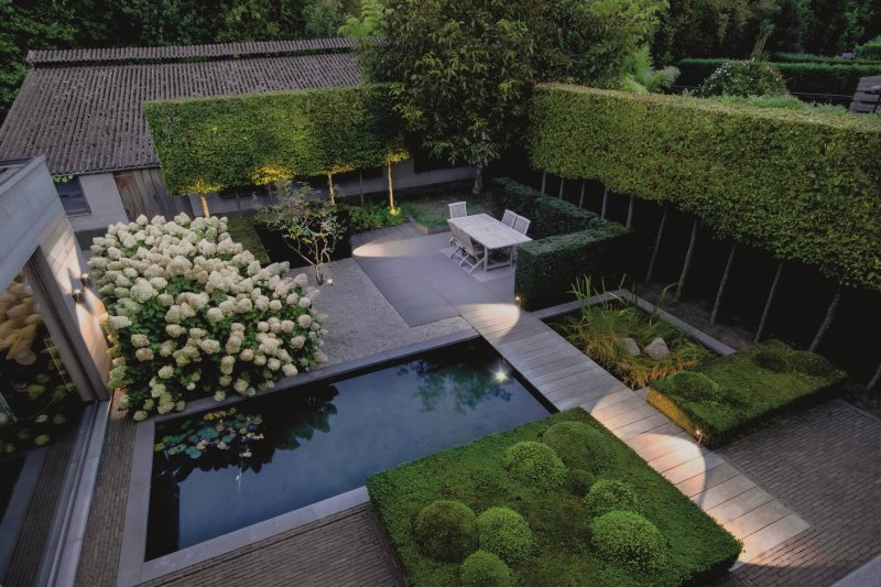 Modern landscape design