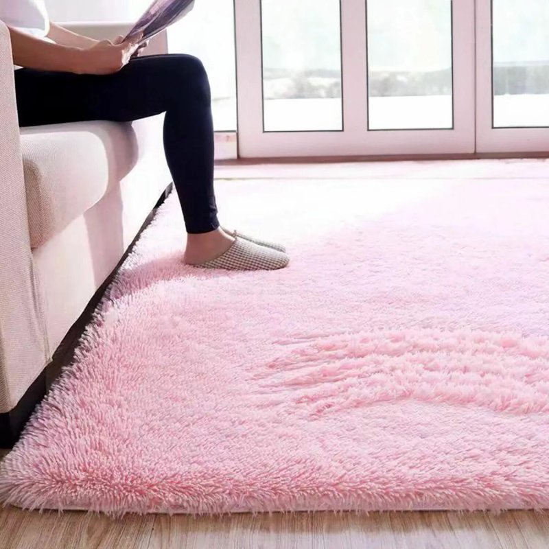 Fluffy rug