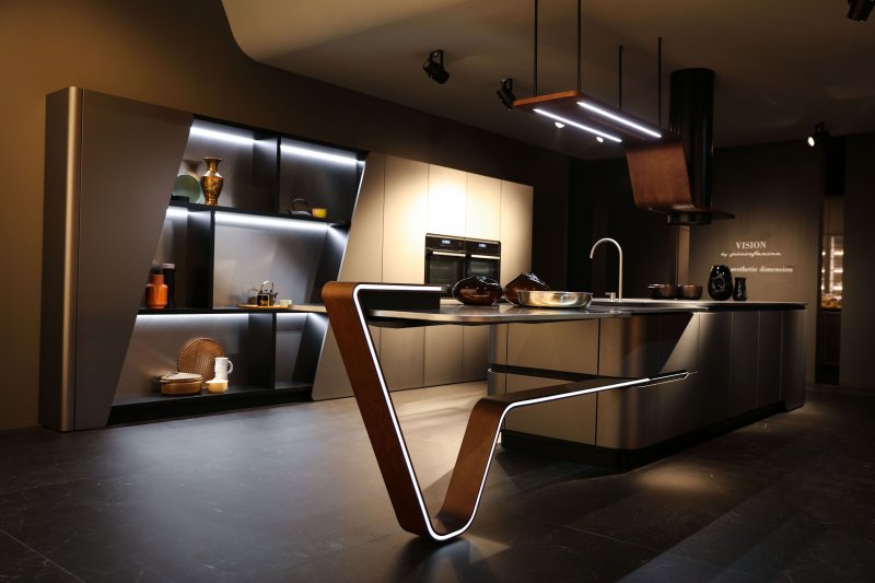 Unusual kitchen design