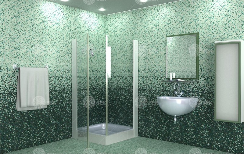 PVC N348 Pearl mosaic