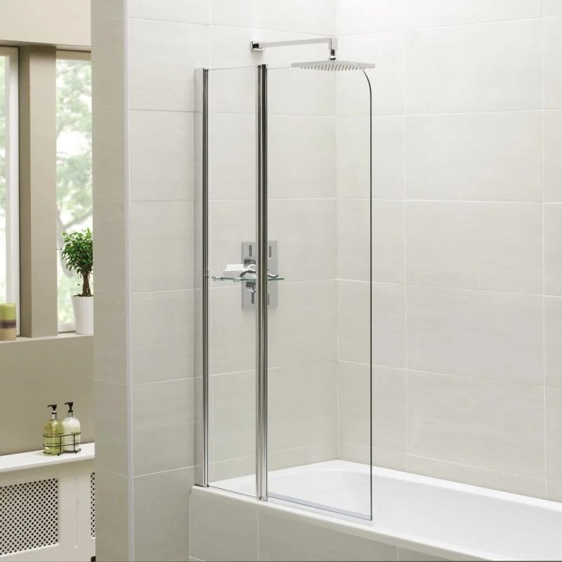 Bathroom glass curtain