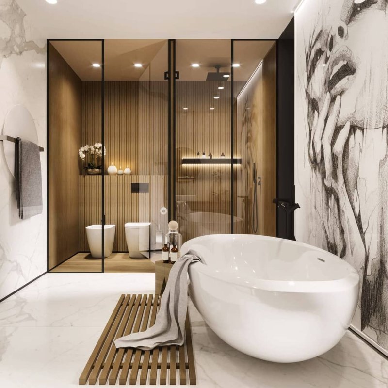 Modern bathroom design