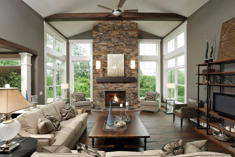 Living rooms with fireplace