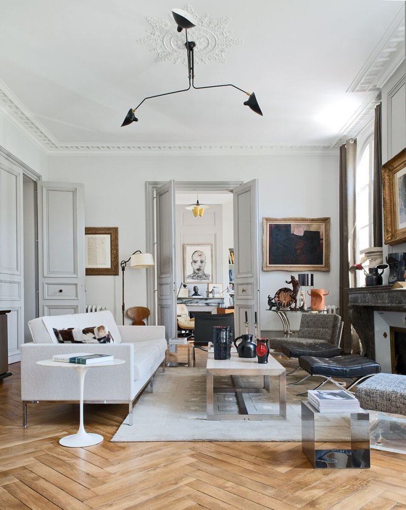 Interior style eclecticism Parisen