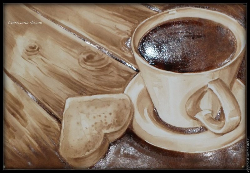 Coffee paintings