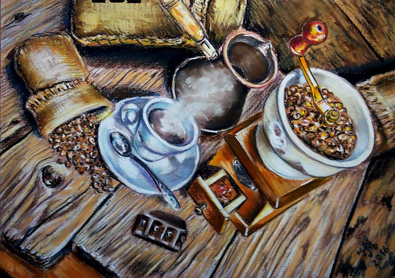 Coffee still life