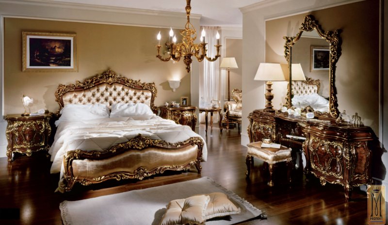 Baroque style bedroom