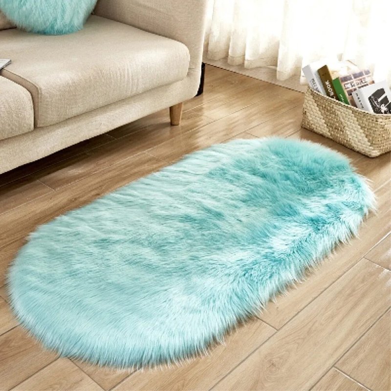 Fluffy rug