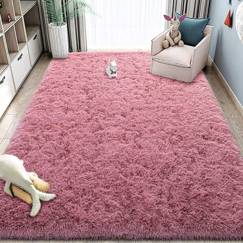 Fluffy rug