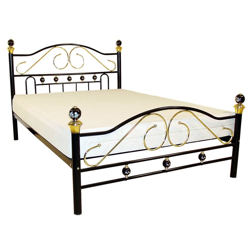 Metal double bed