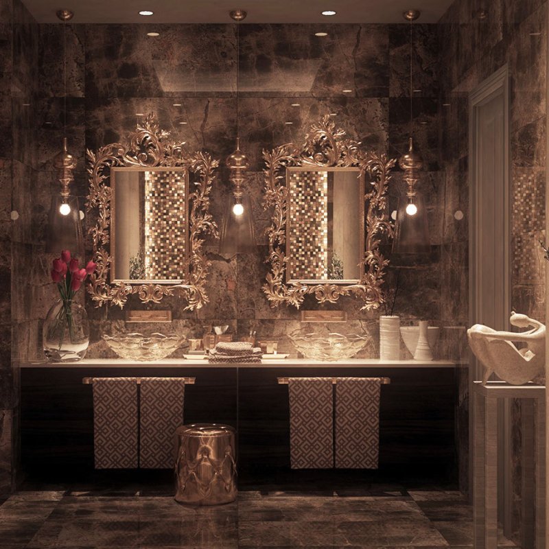 Gorgeous bathrooms