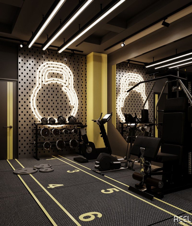 The design of the gym