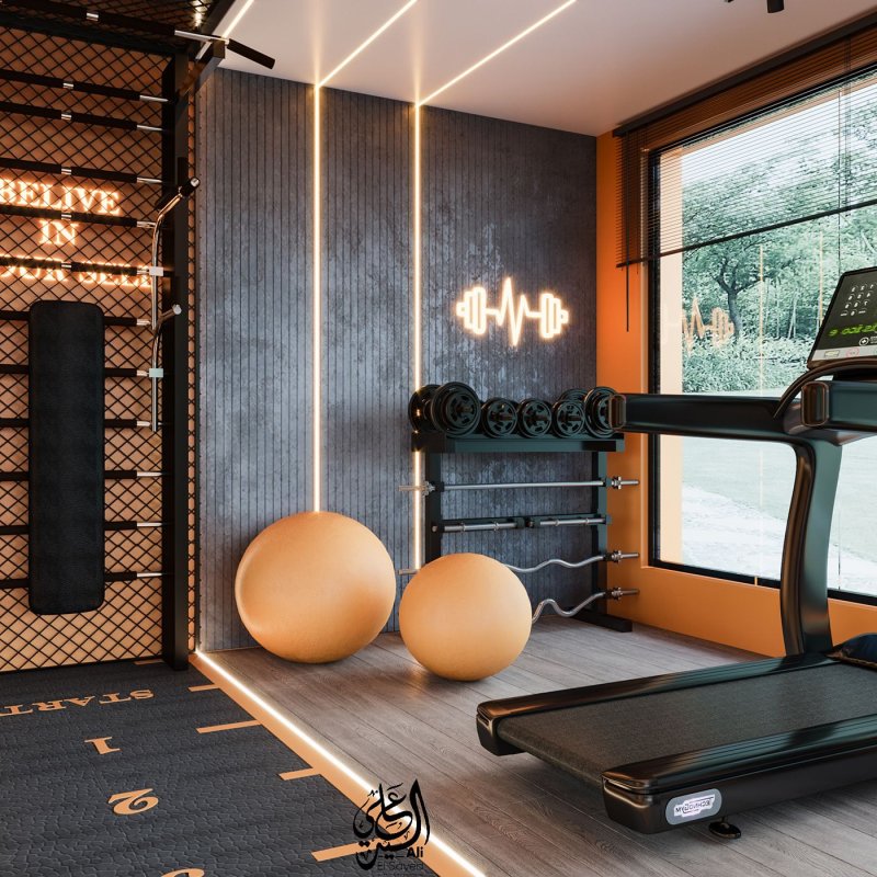 The design of the gym