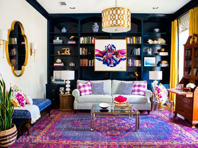 Eclectic interior style