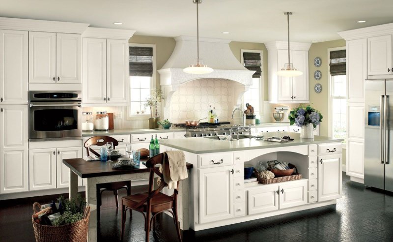 American -style kitchen interior