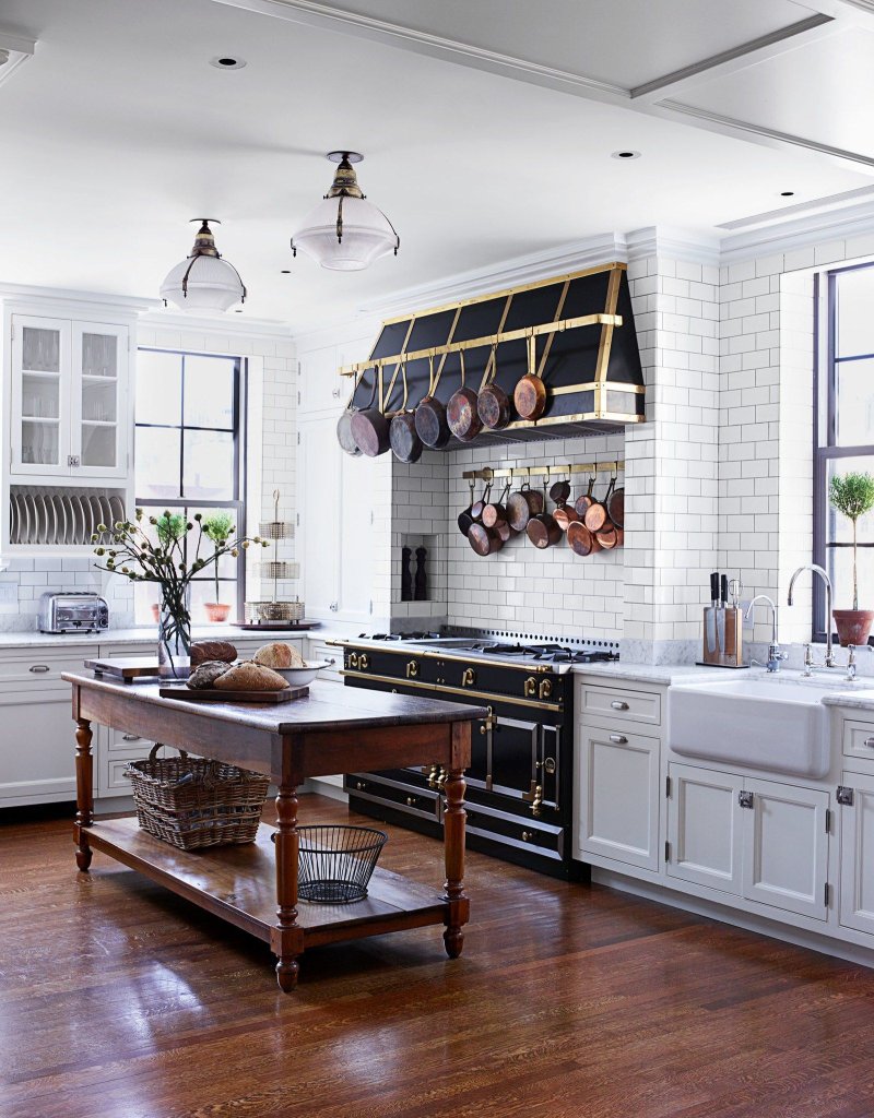 American -style kitchen interior