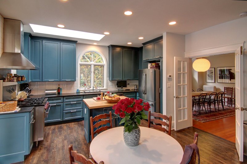 American -style kitchen interior