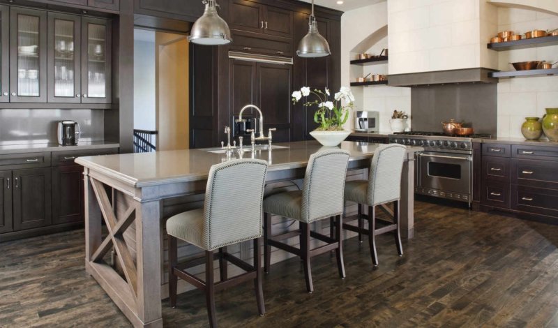 Loft kitchen island