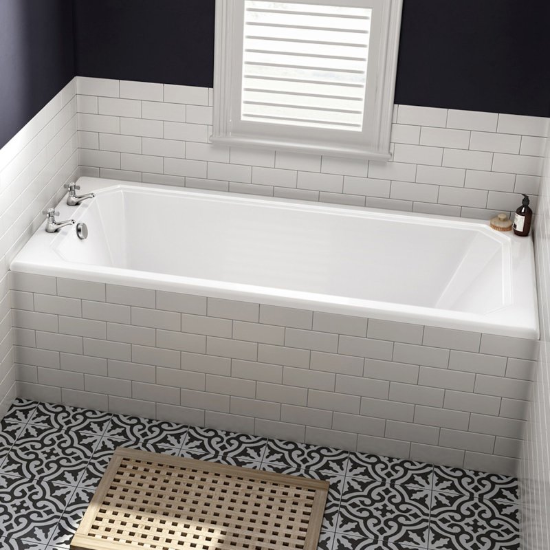 Rectangular bath