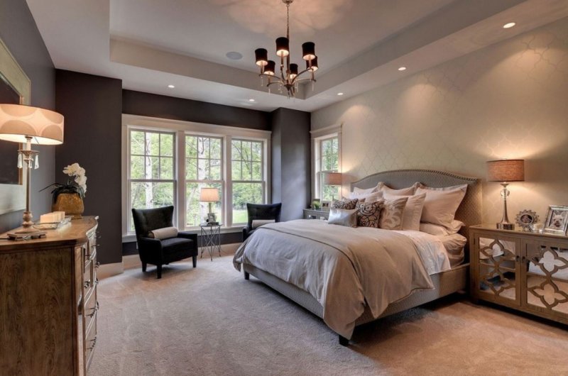 American -style bedroom