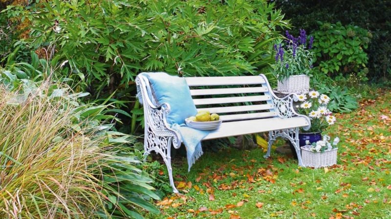 Cast Iron Garden Bench