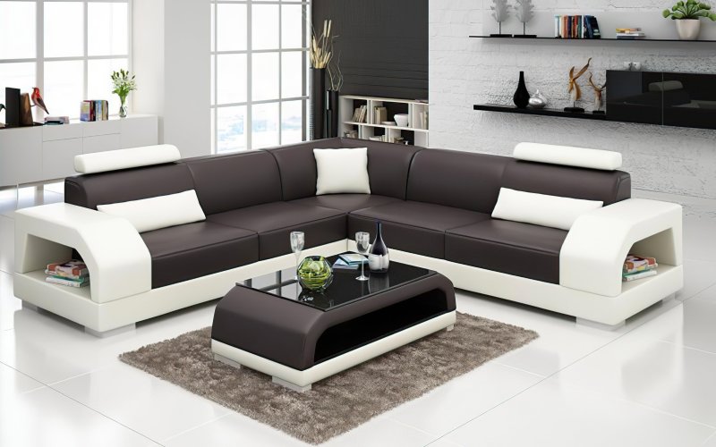 Modern corner sofas for the living room