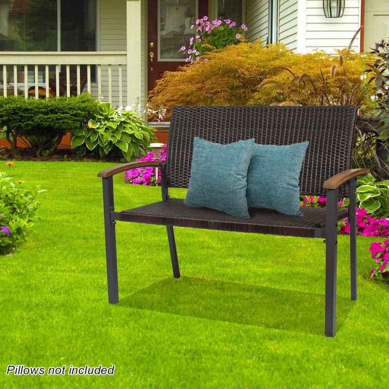 Bench Garden Rotan