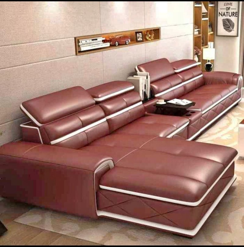 Leather sofas for the living room