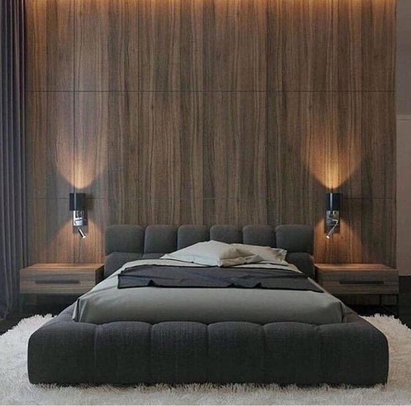 Bedrooms in modern style