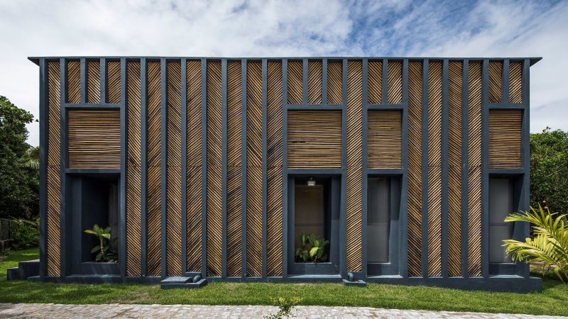 Modern wooden architecture