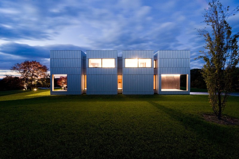 Houses from the container