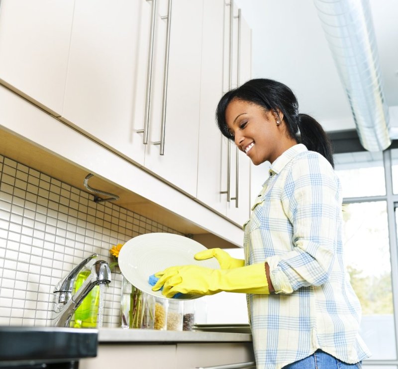 Cleaning of the kitchen