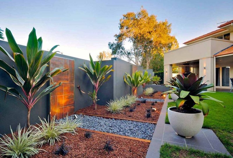 Modern landscape design