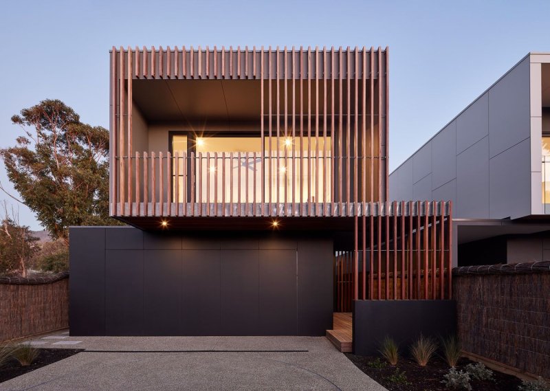 The house is modern