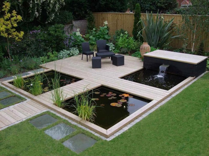 Modern landscape design