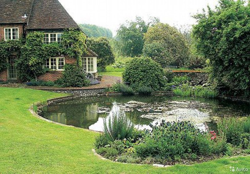 Landscape design in the English style