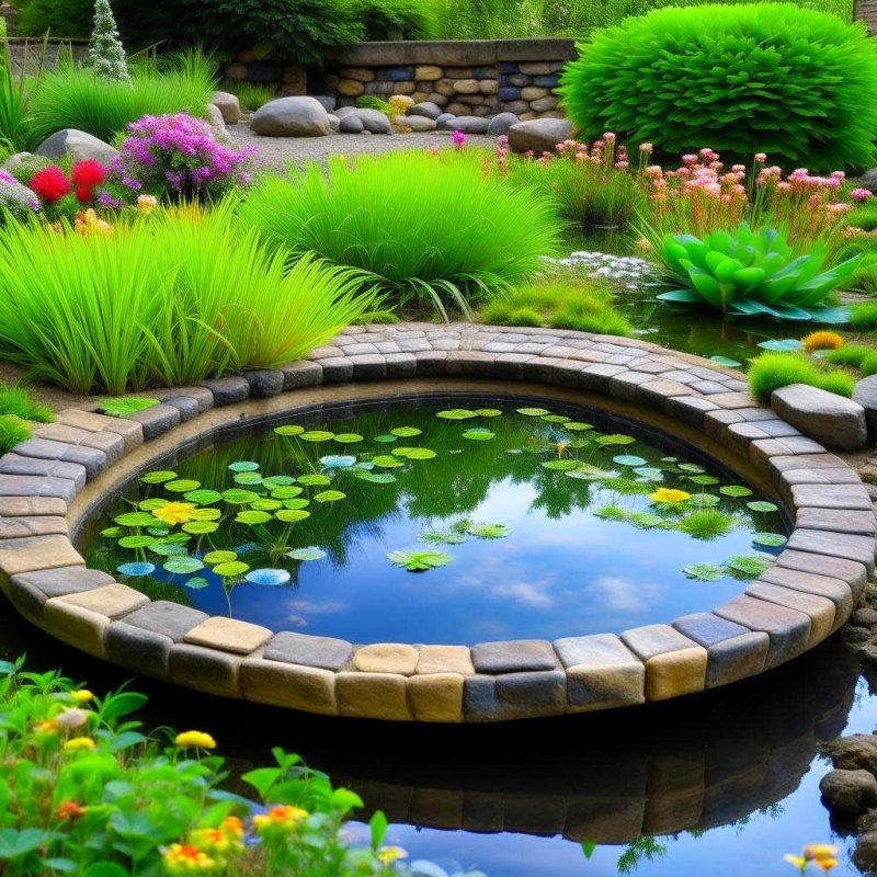 Garden pond