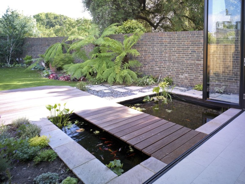 Modern landscape design