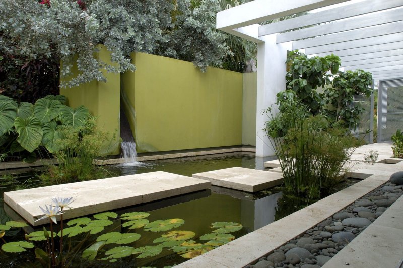 Modern landscape design