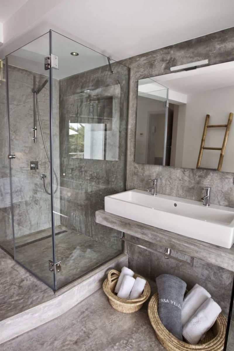 Shower in modern style