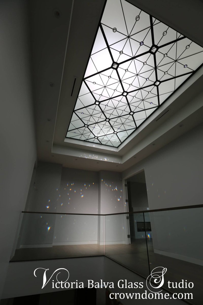 Light transparent ceiling