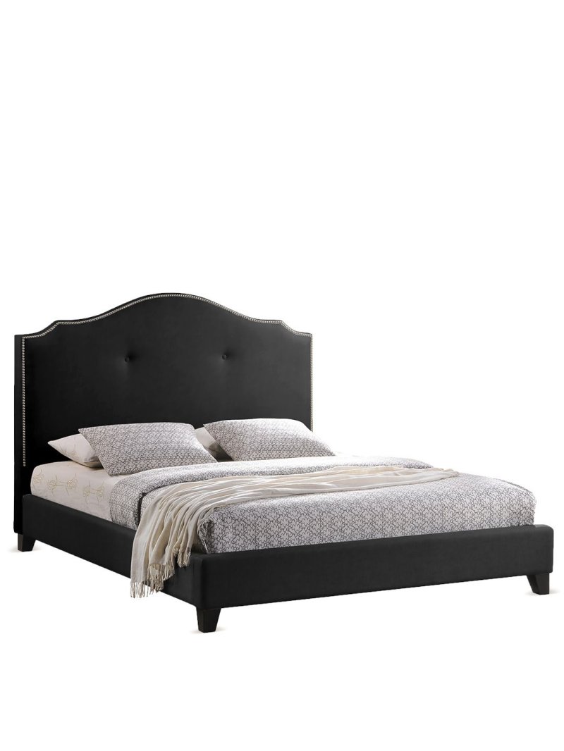 Black bed