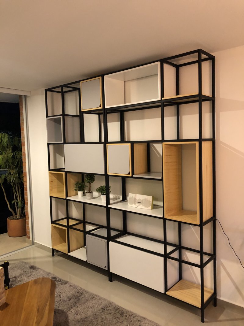 Loft shelves