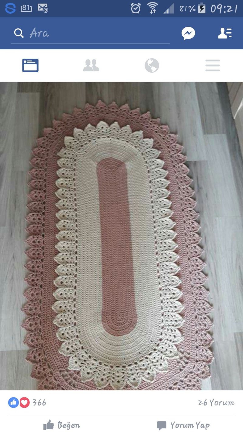 Knitted carpets