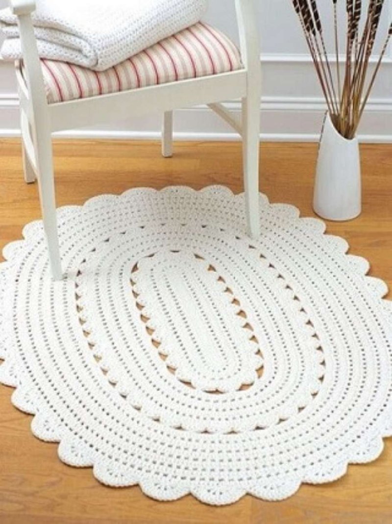 Crochet rug