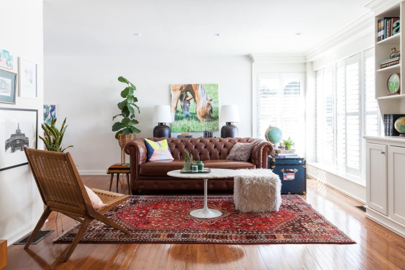 Carpet in a modern interior