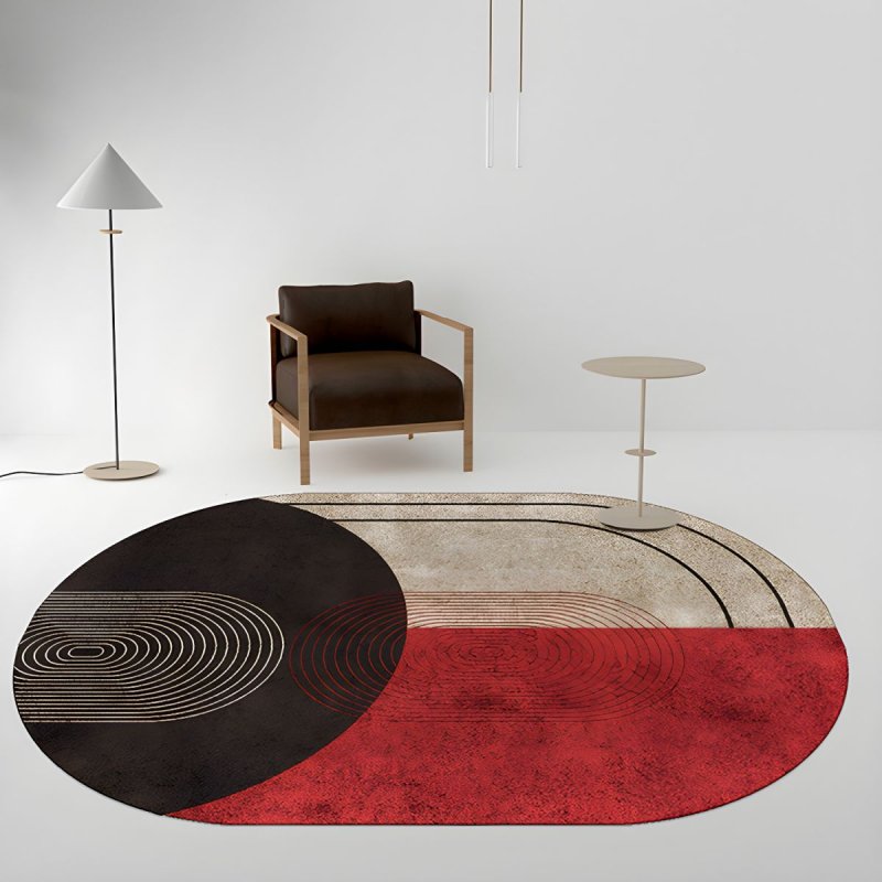 Oval carpets