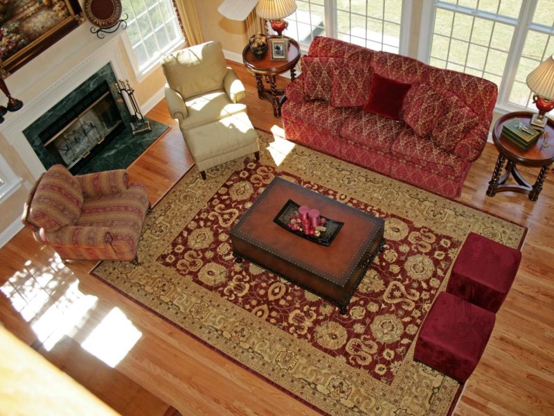 Carpet in the interior